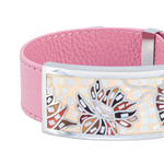 Браслет Fiore Luna на розовом кожаном ремешке CB13598-28