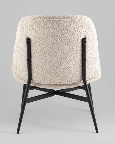 Кресло лаунж Tail кремовый