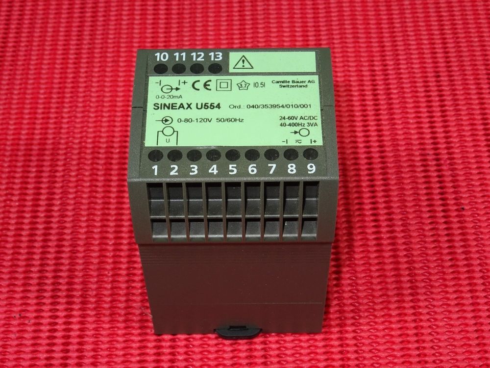 CAMILLE BAUER AG SINEAX U554