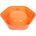 Миска пластиковая «МУРОЧКИН», цвет кораловый, 19,5*6см 450мл