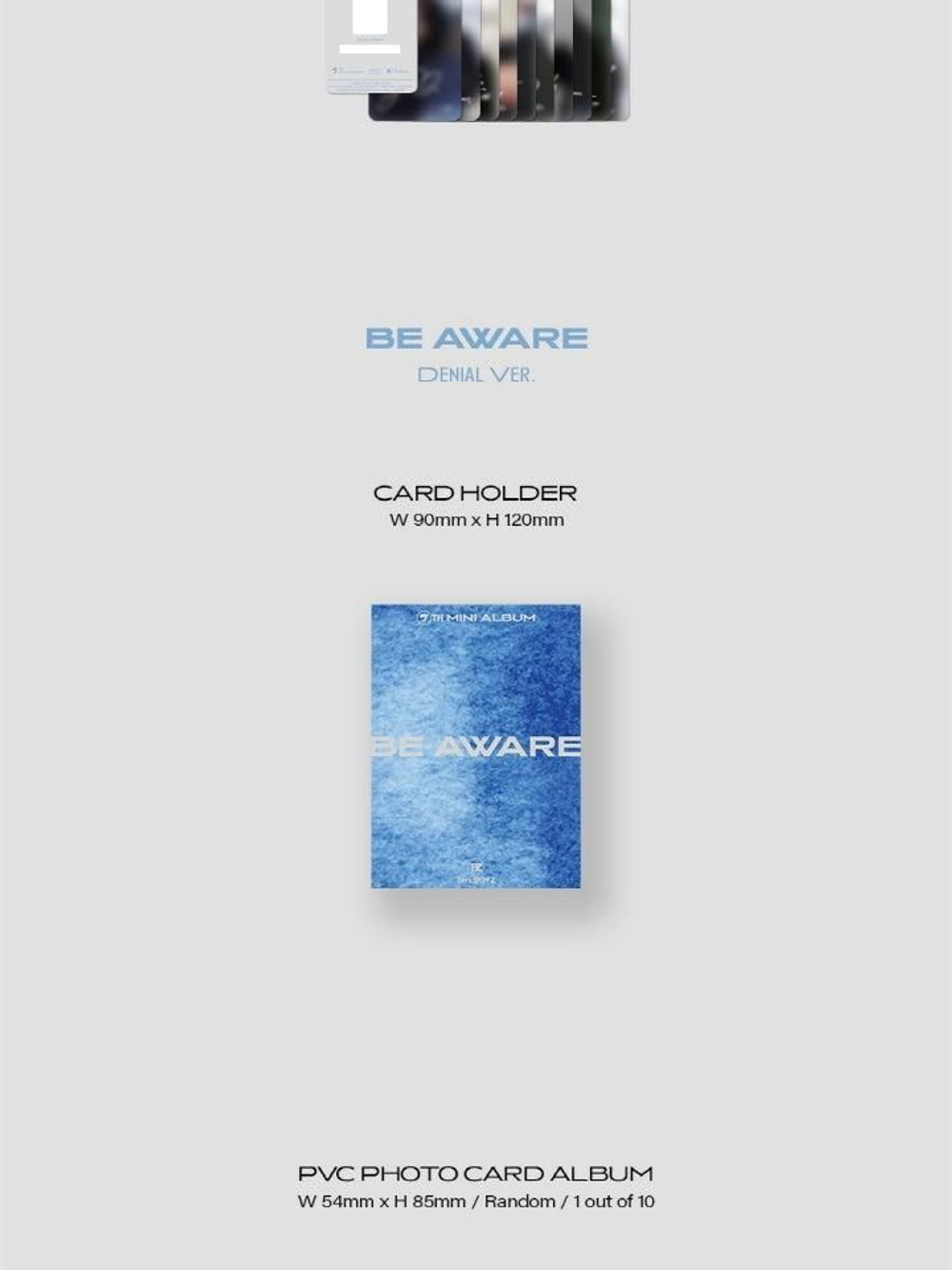 Альбом THE BOYZ - BE AWARE 7th Mini Meta PLATFORM Album 3 Version SET