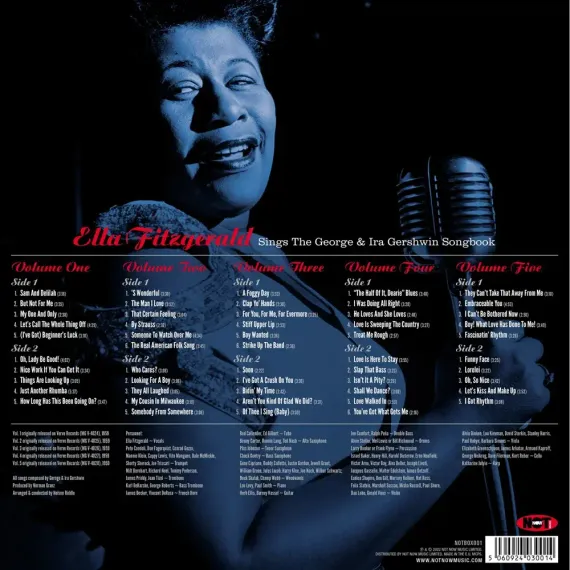Ella Fitzgerald – Sings The George & Ira Gershwin Songbook (Box Set) 5LP