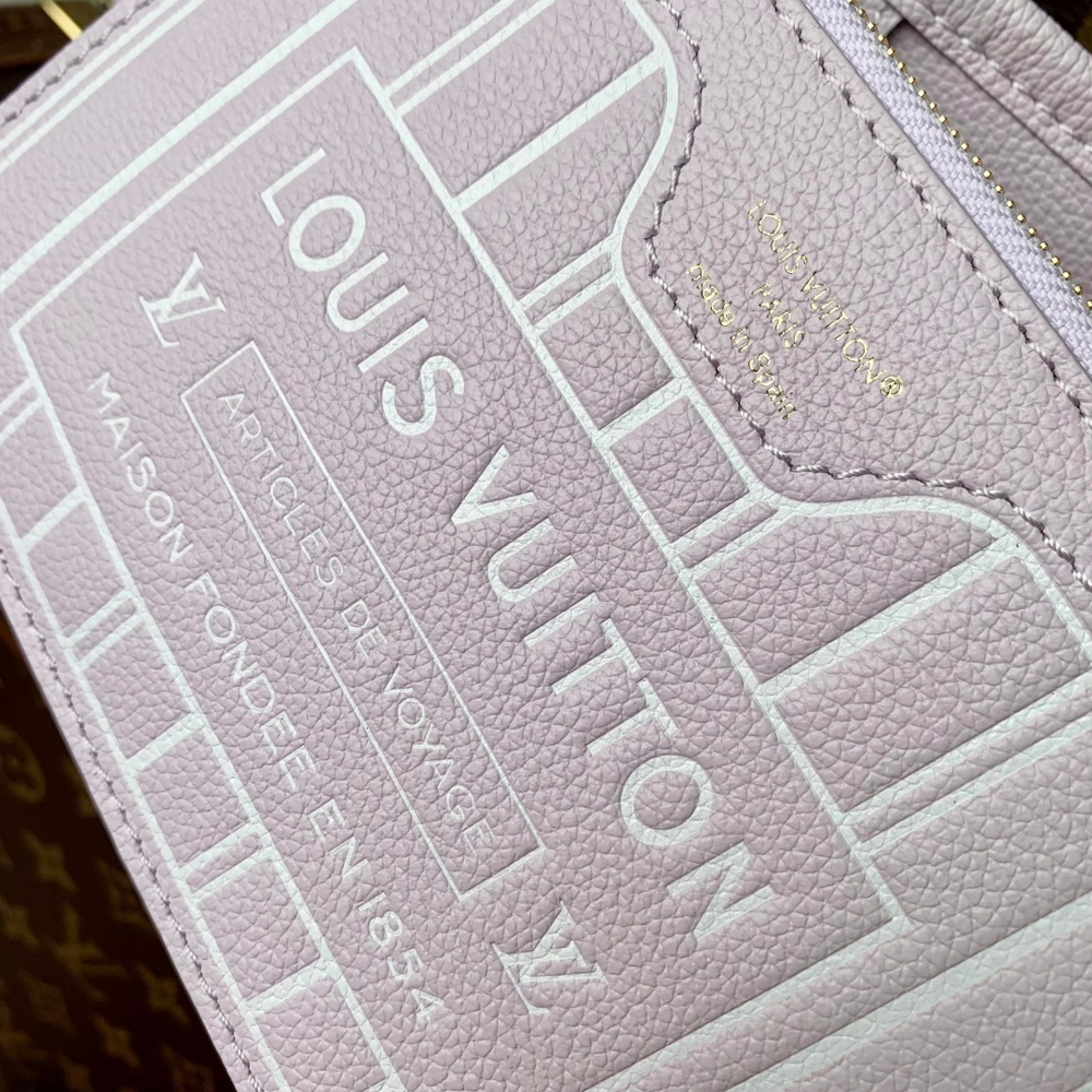 Louis Vuitton Neverfull Bandouliere Inside Out BB