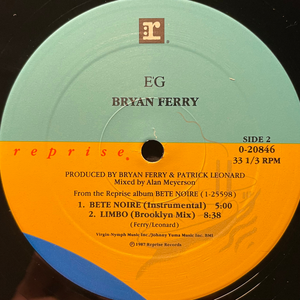 Bryan Ferry ‎– Limbo (США 1988г.) EP