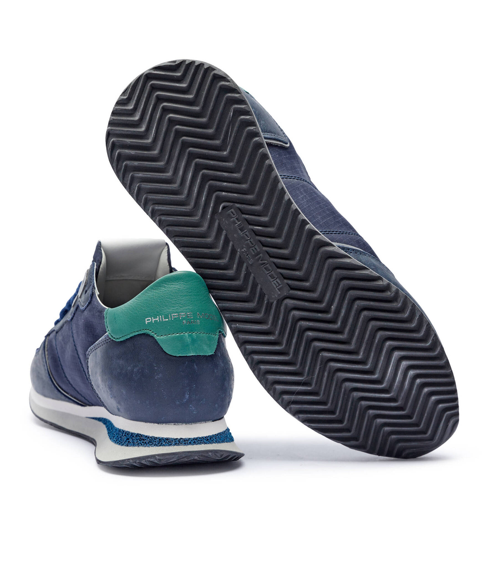 Кожаные кроссовки trpx Philippe Model - темно-синий (TZLU)