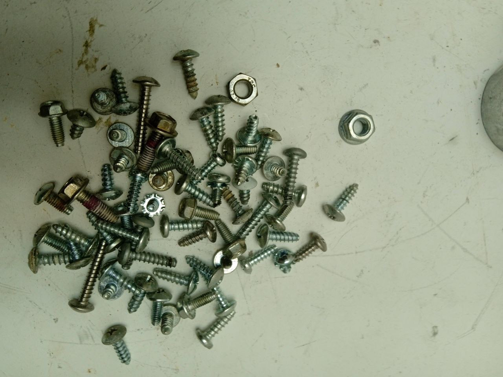 M1092QD1 кт10 Крепеж, хомуты для стиральной машины LG б/у