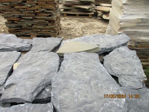 Sandstone Flagstone Dragon Blue /m2