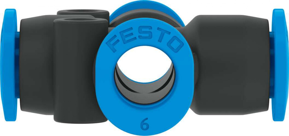 Фитинг цанговый крестообразный Festo QSMX-6