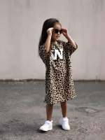 Платье детское трикотажное в садик