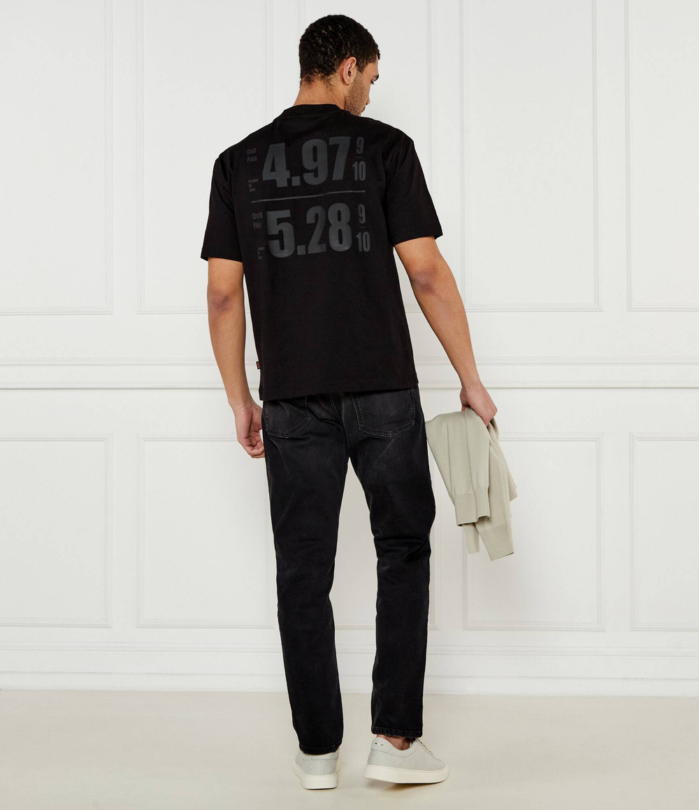 Футболка Te_numbers BOSS ORANGE - черный(50540520)