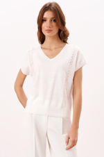 23223 Джемпер женский (молочный)