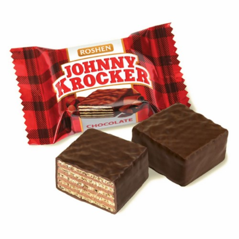 Вафли Krocker choco/milk Рошен вес (7024)