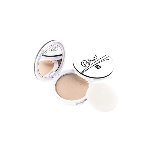 Пудра компактная матирующая «Complimenti! Relouis» тон 03 светлая охра