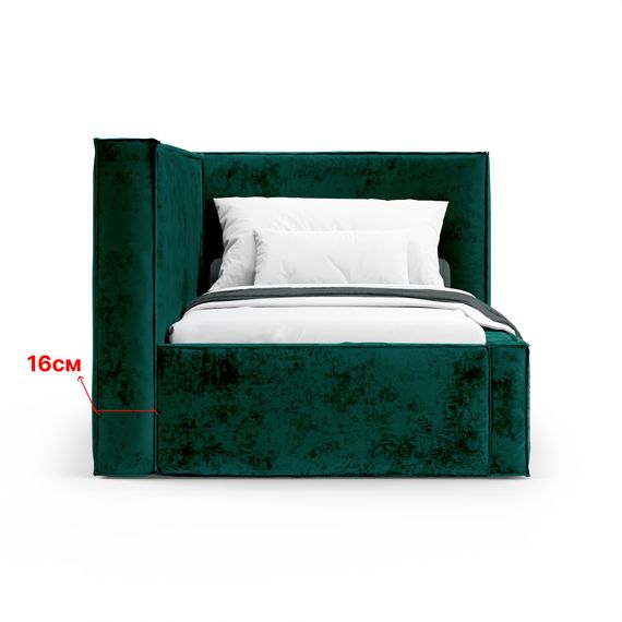 Кровать Bever ПРАВАЯ 90 с подъемным механизмом Nebby 626