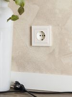 BRITE Рамка 1-местная IP44 РУ-1-БрЖ-44 жемчуг IEK