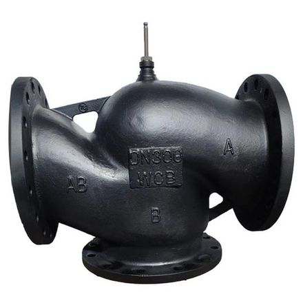 Клапаны регулирующие трехходовые DAV Control VFD 525-3 стальные фланцевые