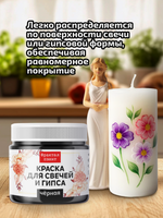 Краска для свечей и гипса «Чёрная» (классическая)