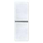 Блокнот А5, 80 листов, спираль пластиковая, обложка пластик, клетка, BRAUBERG "Metropolis", ОРАНЖЕВЫЙ, 110979