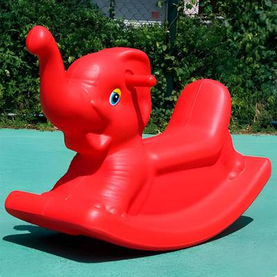 Качалка балансир Для Помещений «Слоник» Красный