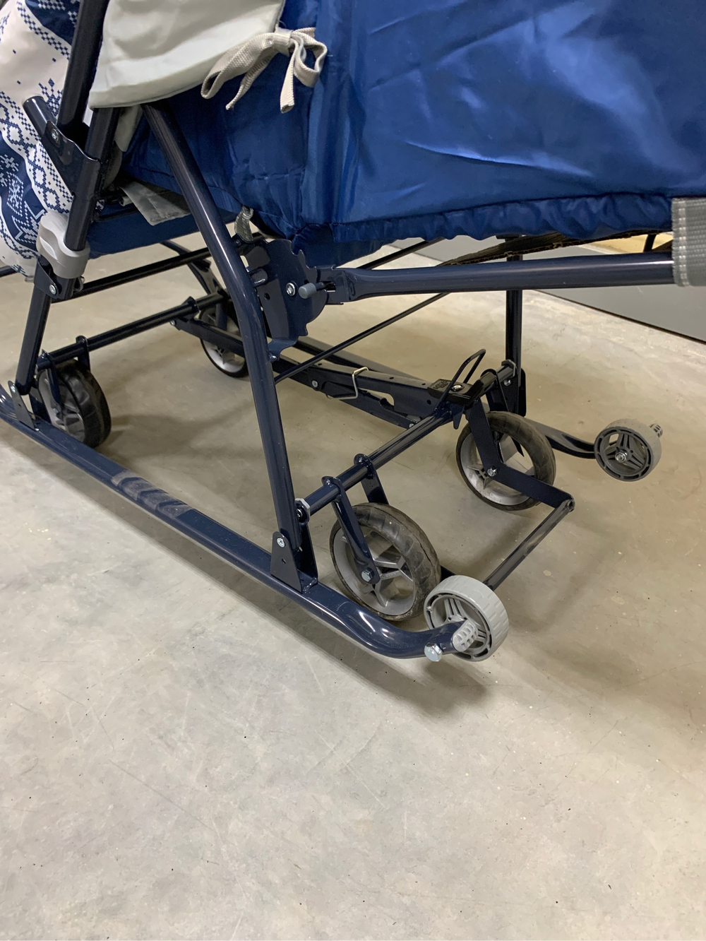 Коляска комбинированная «Умка 3-2» скандинавский синий (арт. У3-2/4)