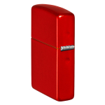 Зажигалка Zippo Classic с логотипом и покрытием Metallic Red