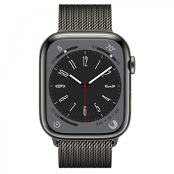 Apple Wacth Series 8 41mm Stainless Graphite  / Milanese loop