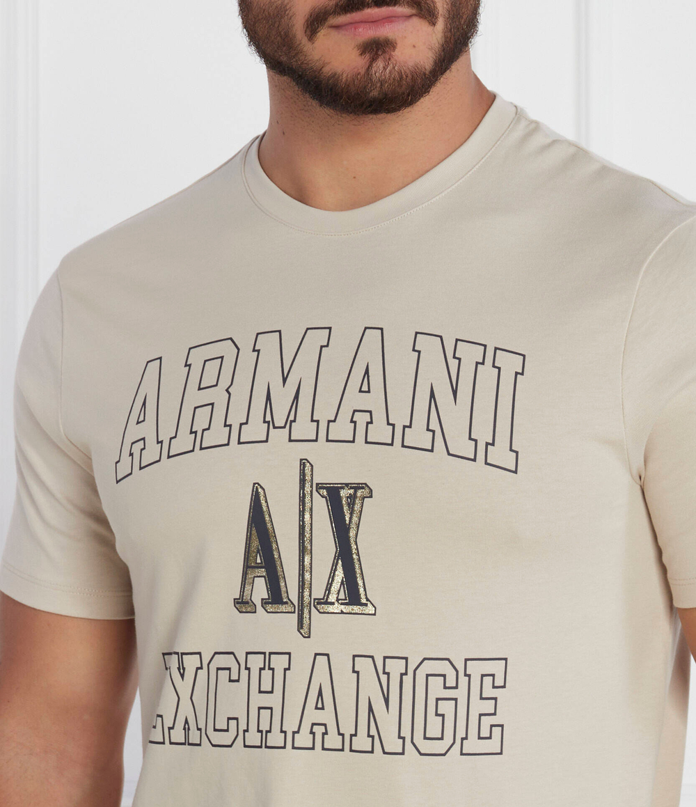 Футболка Armani Exchange - бежевый(6RZTJP ZJDHZ)