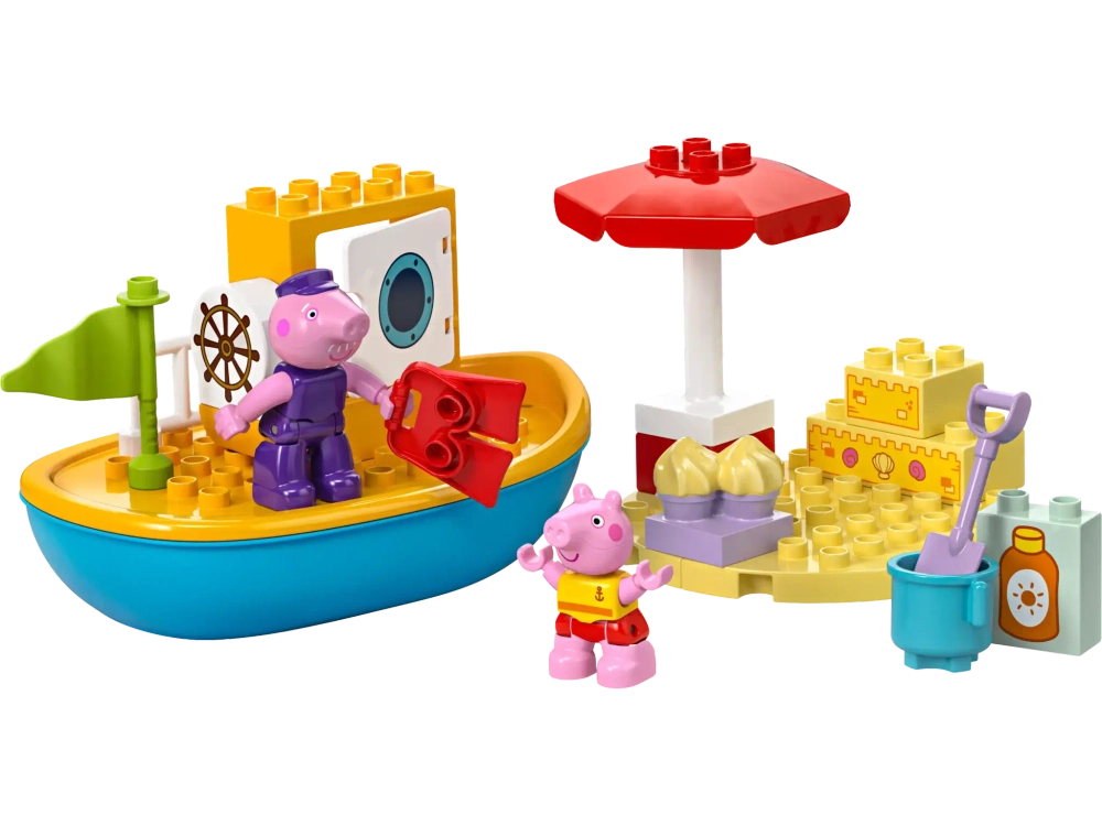 Конструктор LEGO Duplo 10432 Peppa Pig: прогулка на лодке