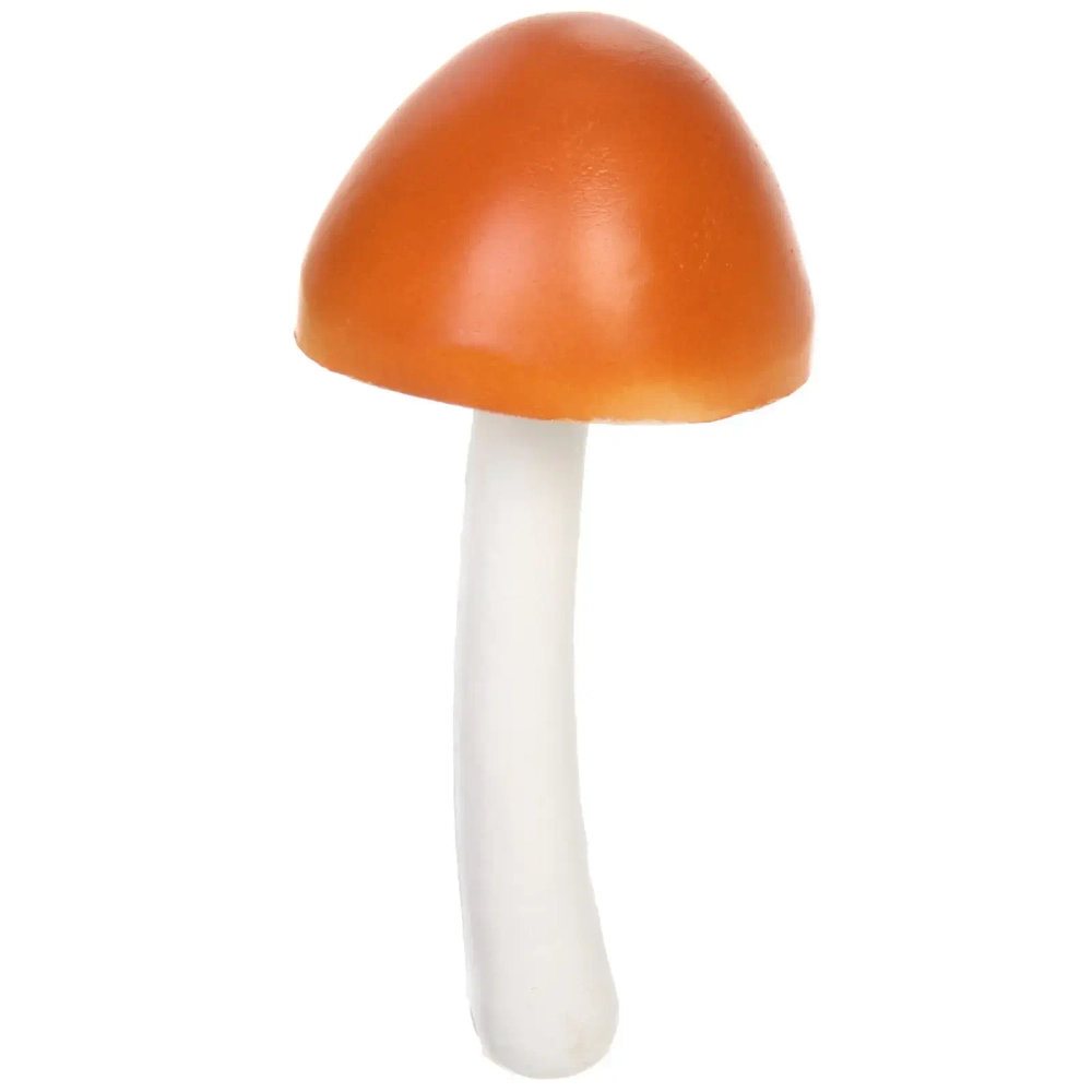 Фигура садовая «Грибной улов - Маслёнок» 16 см, оранжевый
