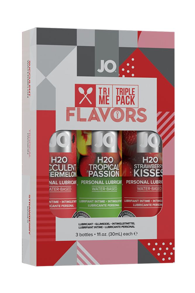 JO Tri-Me Triple Pack Flavors Подарочный набор