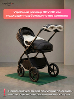 Коврик ЭВА под коляску, 80х100 см