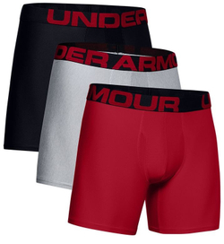 Мужские спортивные боксеры Under Armour Tech 6in 3 Pack - разноцветный