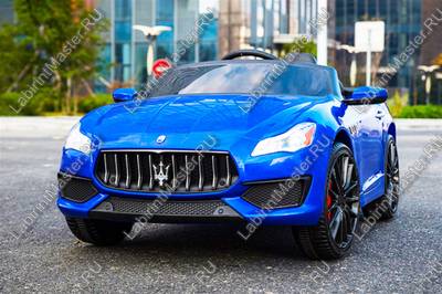 Детский электромобиль "Maserati" синий