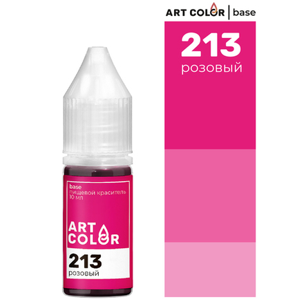 Краситель пищевой  Гелевый Розовый (Art Color Pro maxi) 60 мл