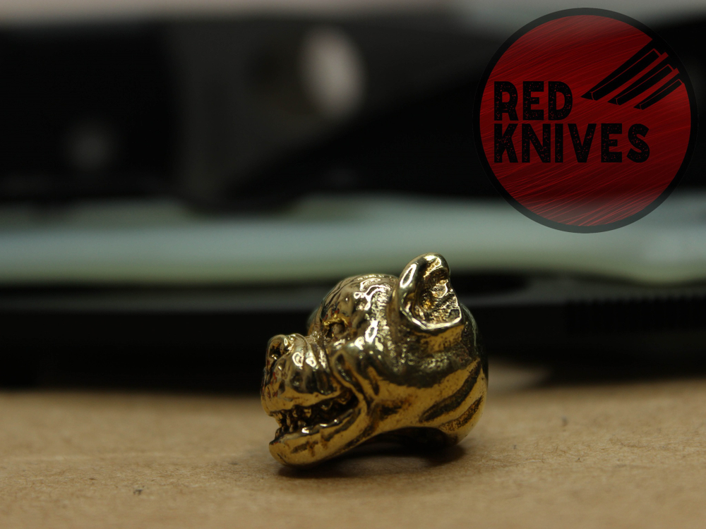 Бусина темлячная "Буля", латунь