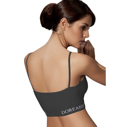 Топ-бра темно-серый Doreanse ladies Sportive 14120