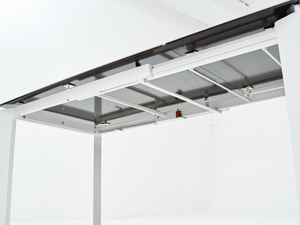 Стол М-City DISAUR Корнер (Corner) 120 Белый мрамор матовый (Matte Statuario керамика, стекло, Белый