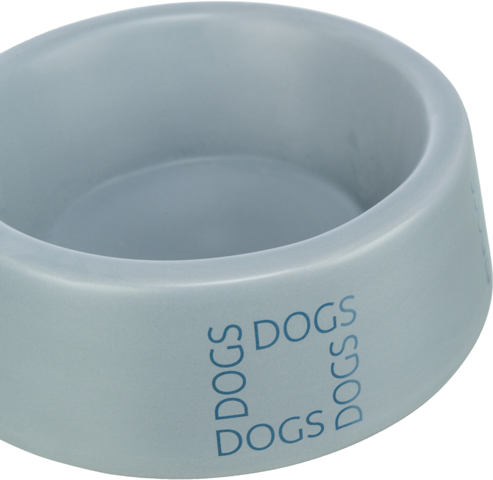 Миска керамическая, 0,4 л, серо-голубой, Trixie