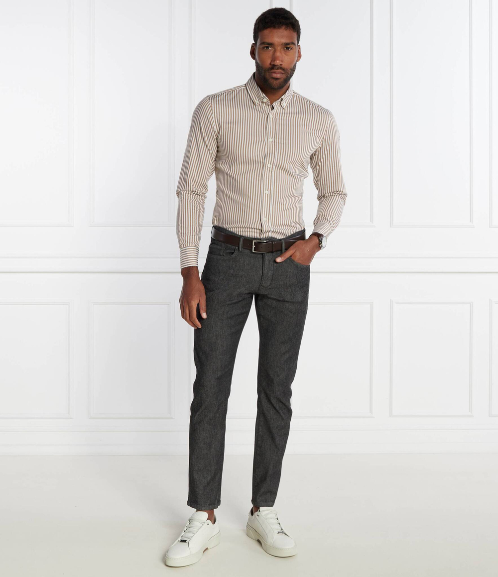 Джинсы Delaware3-1 BOSS BLACK - графитовый(50501079)