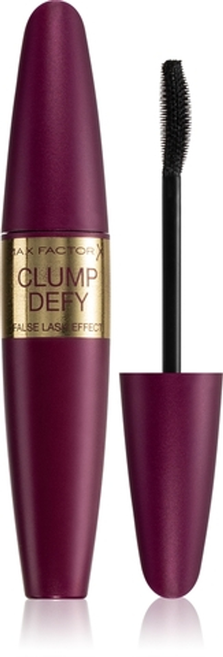 Max Factor False Lash Effect Clump Defy - Тушь для ресниц, утолщающая, подкручивающая и разделяющая. оттенок Black, 13 ml