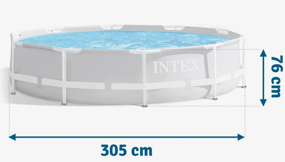 Каркасный бассейн Prism Frame 305х76 см, Intex, арт.26700NP