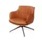 Лаунж кресло Sofia, экокожа терракот