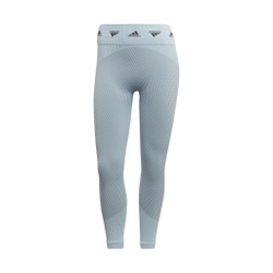 Женские теннисные брюки adidas Aeroknit Branded 7/8 Tight Women - Blue