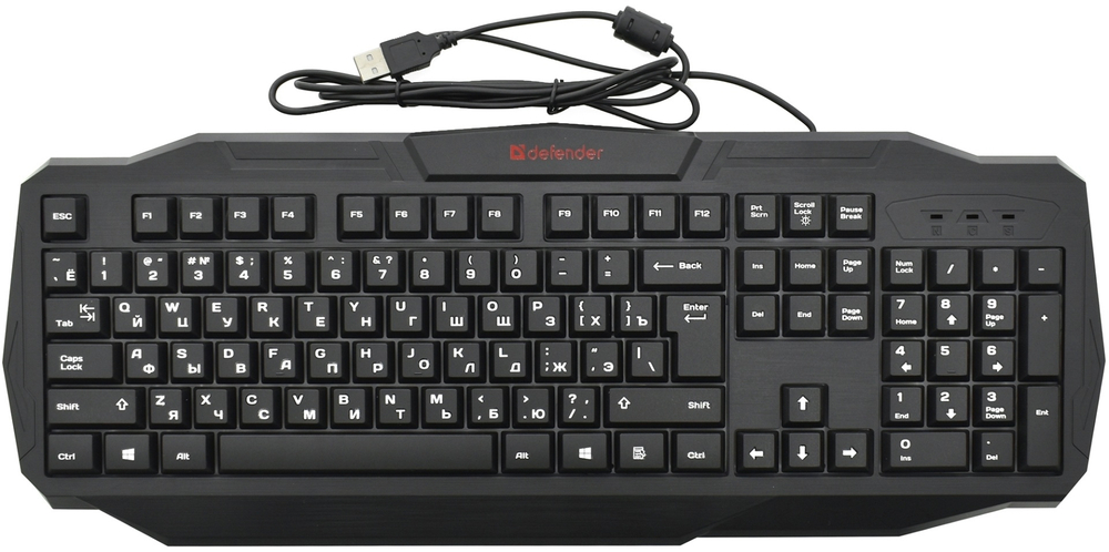 Клавиатура Defender Ultra HB-330L RU черный