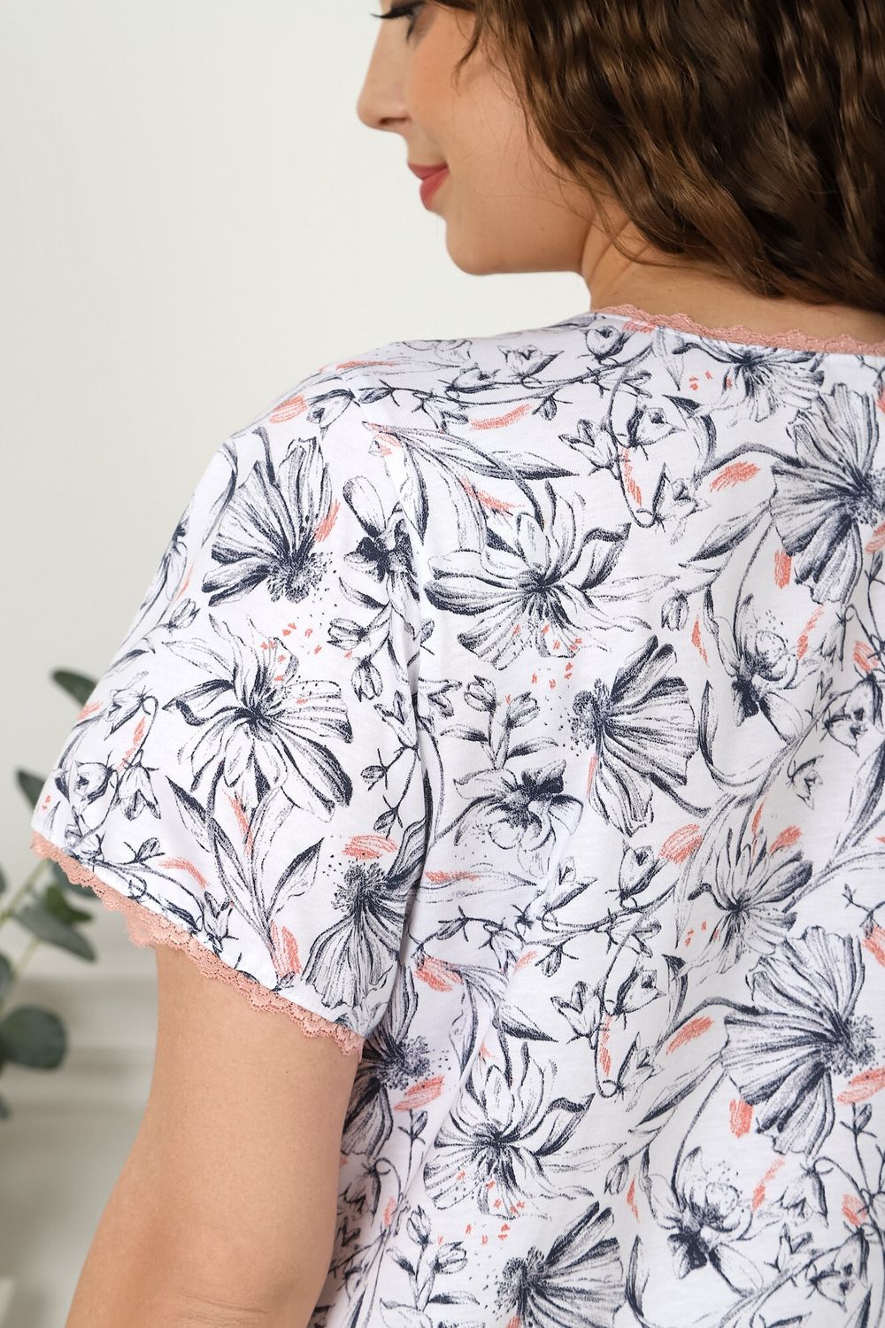 Ночная сорочка Злата Виотекс КОРАЛЛОВЫЙ