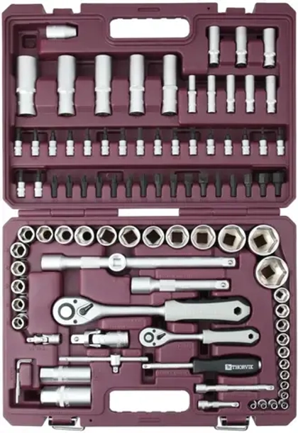 Thorvik TS094 Набор инструмента универсальный 1/4", 1/2"DR, 94 предмета