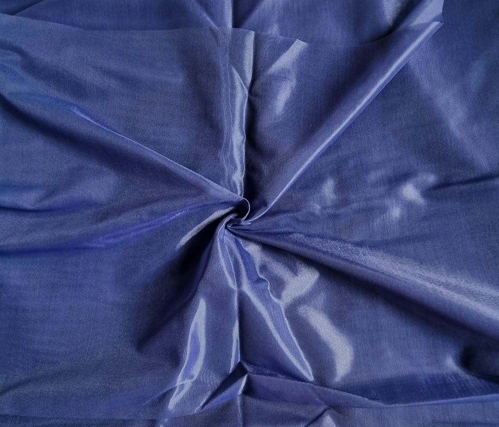 Сетка неэластичная корсетная темно синяя (отрез 20*25 см)