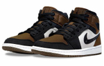Кроссовки Jordan Air Jordan 1 Mid Se "Olive Toe" (Женская размерная сетка)