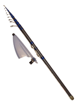 Удилище телескопическое Mini Trout Carbon 5.4 м тест 10-30 гр JIN TAI