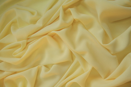 Креп плательный "Кубик" желтый